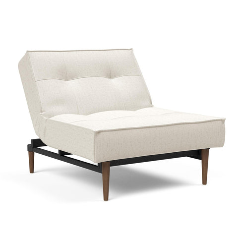 Splitback Styletto Easy Chair / Dark Wood